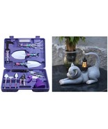 Garden Tools Set Gardening Gifts for Women &amp; Carden Cat Statue Unique Gifts - $4,463.95 MXN