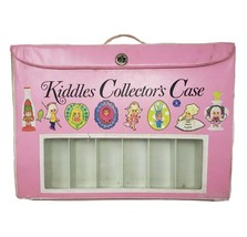Vintage 1967 Mattel Liddle Kiddles Collector&#39;s Carrying Case Pink Storage Empty - £33.50 GBP