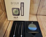 BFOUR Meat Wireless Bluetooth Digital Meat Thermometer w/ 2 Probes Open BOX - $29.11