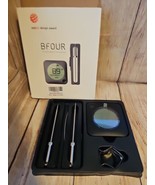 BFOUR Meat Wireless Bluetooth Digital Meat Thermometer w/ 2 Probes Open BOX - $29.11