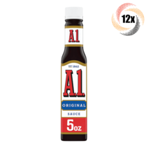 12x Bottles A1 Steak Food Meat Sauce | 5oz | Fat Free | Fast Shipping! | - £51.58 GBP