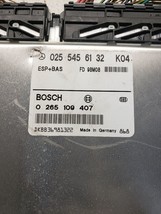 Chassis ECM 208 Type ABS CLK320 ID 0255456132 Fits 98-00 MERCEDES CLK 13... - $51.48