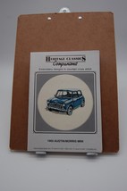 Heritage Classics Companions &quot;1960 Austin/Morris Mini&quot; Cross Stitch Pattern - £15.30 GBP