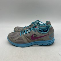 Nike Lunar Forever 2 GS 555031 001 Silver Pink Blue Youth 7 Y Womens - $19.80