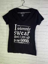Harry Potter I Solemnly Swear That I Am Up To No Good T-Shirt Womens Juniors M - £10.89 GBP