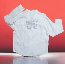 Tommy Bahama Maui Sea Glass Breezer Shirt Mens Linen White Large Destina... - €78,22 EUR