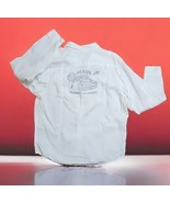 Tommy Bahama Maui Sea Glass Breezer Shirt Mens Linen White Large Destina... - €78,22 EUR