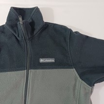 Columbia WM3220 Men's Black & Green Steens Mountain 2.0 Full Zip Fleece Jacket S image 4