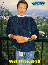 Wil Wheaton - Corey Feldman - 11" x 8" Teen Magazine Pinup Mini Poster C... - $6.94