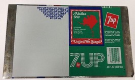 Alaska Unrolled Aluminum “7 UP” Can 1959 States- United We Stand - £11.61 GBP