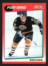 Boston Bruins Randy Burridge 1991 Score Hockey Card 102 - £0.39 GBP