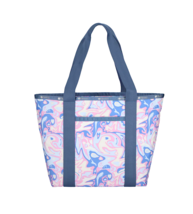 LeSportsac Radiant Reflections Everyday Zip Tote, Abstract Retro Swirls &amp; Hearts - £83.92 GBP
