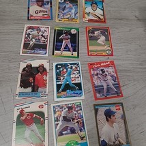 Vintage MLB Baseball Card Lot of 12 Nolan Ryan Wade Boggs Rickey Henderson Loose - $10.00
