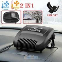 200W 2 In 1 Electric Heater For Car Truck Heating Cooling Fan Defroster ... - £26.78 GBP