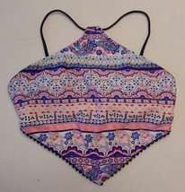 NEW Arizona Ocean Blue Swimsuit Top Blue Multi Size S NWT Retail $36 - £10.54 GBP