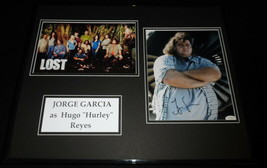 Jorge Garcia Signed Framed 16x20 Photo Set JSA Lost - £116.80 GBP