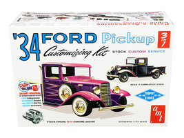 Skill 2 Model Kit 1934 Ford Pickup Truck 3 In 1 Kit \Trophy Series&quot; 1/25 Scale - £40.05 GBP