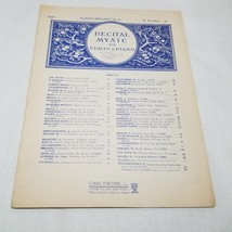 Allegro Brilliant Op. 19 S-3560 for Violin and Piano Sheet Music 1945 - $14.98