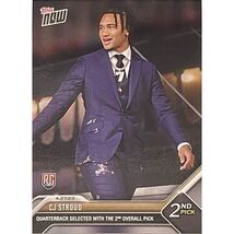CJ Stroud* RC- 2023 TOPPS NOW Football D-2 RC NFL Houston Texans 1st Rou... - $7.50