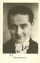 Max Hansen (1926) German Silent Film Postcard Signed By Max Hansen Little Caruso - £99.91 GBP