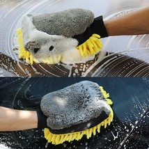 Detailing Brush Car Wash Glove Coral Mitt Anti-scratch Cleaning Glove - £5.57 GBP
