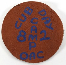 Vintage 1982 Leather Ouachita Council OAC Cub Day Boy Scouts BSA Camp Patch - £9.19 GBP