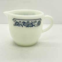 Pyrex Old Town Blue Creamer by Corning Milk Glass USA discontinued - £6.32 GBP