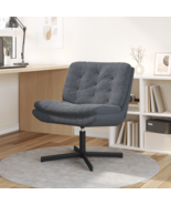 Swivel Relaxing Chair Manual Dark gray 63 x 75 x 76 cm Velvet - €243,94 EUR