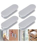 Dailytreasures 4Pcs Self-Stick Instant Cabinet Drawer-Humanity Handle He... - £12.07 GBP