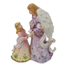 Lenox “A Gift From My Angel” Child &amp; Angel Flowers Figurine 6” Tall - $26.99