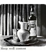 White Horse Scotch Whisky 1955 Advertisement Distillery UK Import Woodcu... - €34,19 EUR