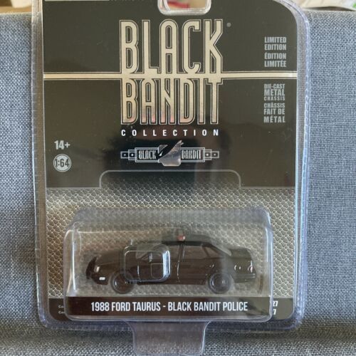 Primary image for Greenlight 1988 Ford Taurus Black Bandit 1:64
