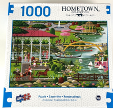 Hometown Collection &quot;Central Park&quot; 1000 Piece Jigsaw Puzzle - £11.07 GBP