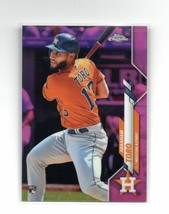 Abraham Toro 2020 Topps Chrome Pink Refractor Rc Rookie #56 Astros - £1.55 GBP