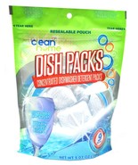 Clean Home Concentrated Dishwasher Detergent Packs - €2,53 EUR