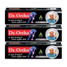 3 X Dr Ortho Ayurvedic Pain Relieving Ointment - 30 g (Pack of 3) - $29.69
