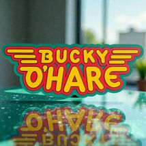 Bucky O'Hare Logo 3D SIGN Vintage Retro 90s Cartoon 3D PRINTED - $14.69