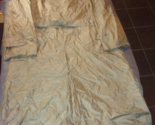 1974 VIETNAM ERA Mans Raincoat Nylon Taupe Shade 179 ARMY USMC 36R 36 RE... - $39.59