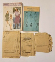 Vintage 1970s Simplicity 7120 Skirt  Sewing Pattern Prairie Sz 9/10 Partial Cut - £13.34 GBP