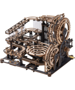 Robotime ROKR Marble Night City 3D Wooden Puzzle Games Assembly Waterwhe... - $915.38 MXN