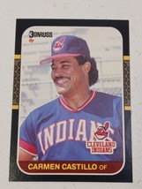 Carmen Castillo Cleveland Indians 1987 Donruss Card #588 - £0.77 GBP