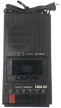 Califone Model 1300 AV  Cassette Recorder - $15.72