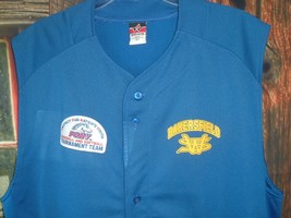 Vtg Jersey Pony League Baseball Softball Tournament XL Shirt Bakersfield... - £14.01 GBP