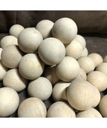 50 Wooden Balls 1-1/2 “ Unfinished, Round Birch Balls for Crafts, Decora... - €17,19 EUR