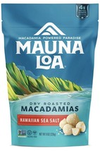 mauna loa Dry Roasted Sea Salt Hawaiian macadamia nuts 8 oz bag (Pack of 2) - £52.95 GBP