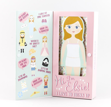 Floss &amp; Rock Magnetic Dress up Wooden Doll (Elsie) - £33.42 GBP