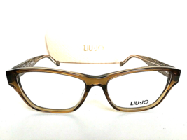 New LIU JO LJ 2634 LJ2634 201 Brown Cats Eye  54mm Rx Women&#39;s Eyeglasses Frame  - £54.81 GBP
