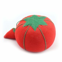 3Pcs Tomato Shaped Needle Pin Cushion Diy Handcraft Tool For Cross Stitch Sewing - £10.43 GBP