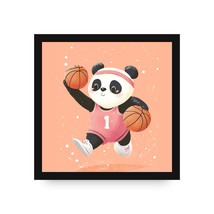Poppy the Panda Point Guard Canvas by Dancing Littles Jungle - €31,84 EUR+
