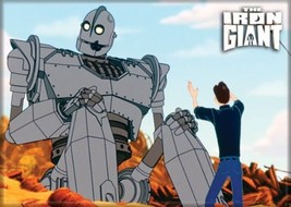 The Iron Giant Animated Movie Sitting with Dean Refrigerator Magnet NEW ... - £3.15 GBP